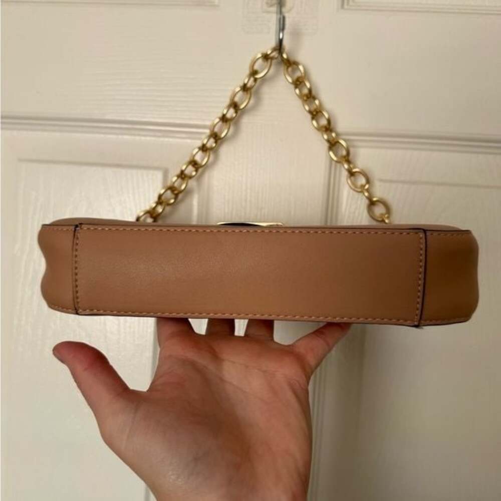 a new day Tan Shoulder Bag with Gold Chain - Picture 3 of 11